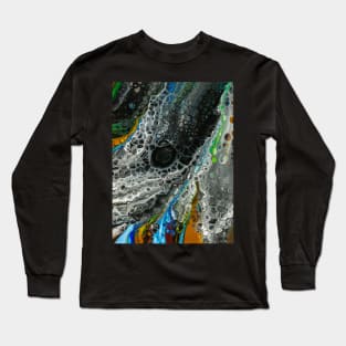 Colorful Grey Long Sleeve T-Shirt